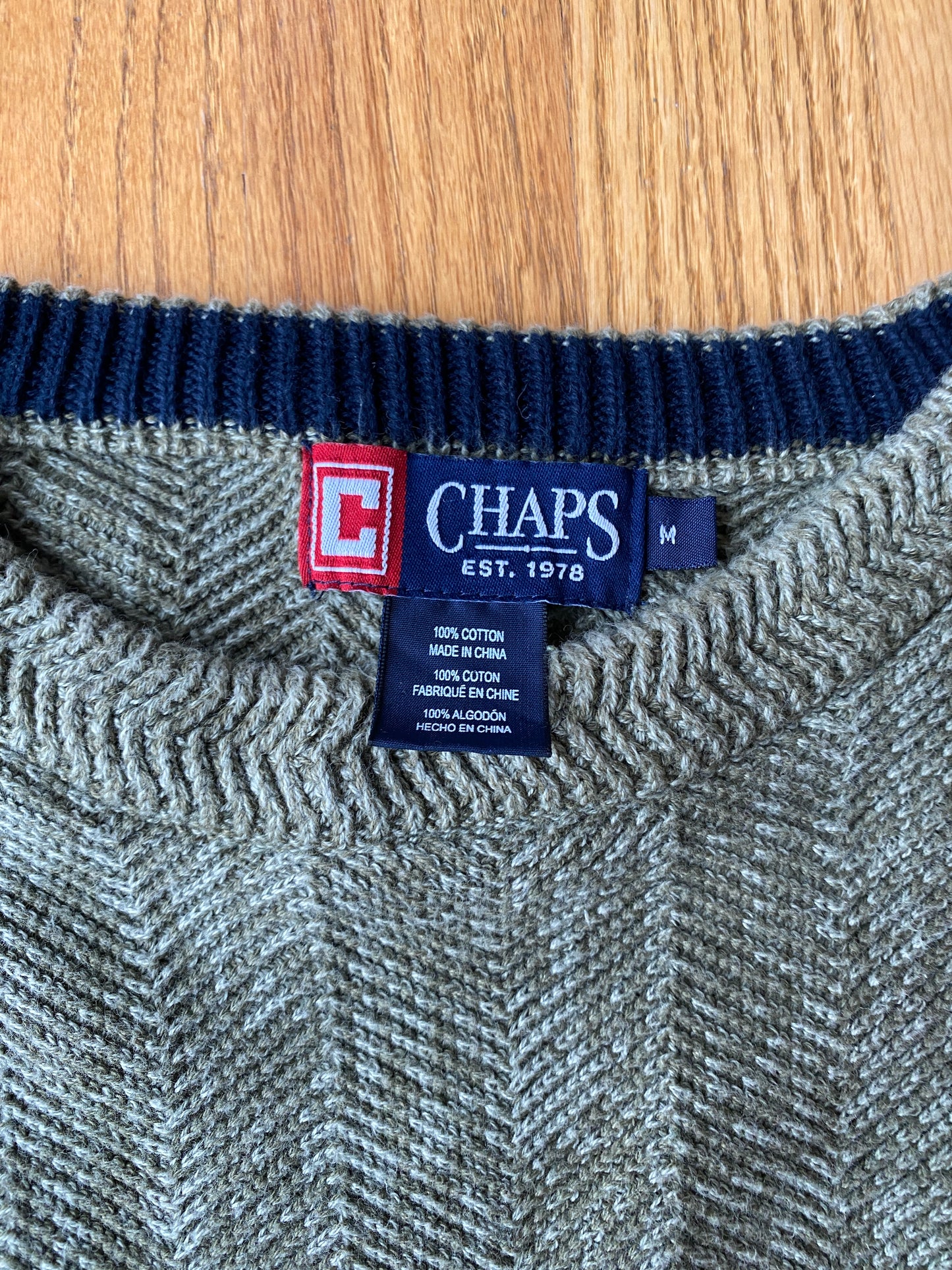 Vintage Chaps Crewneck (M)