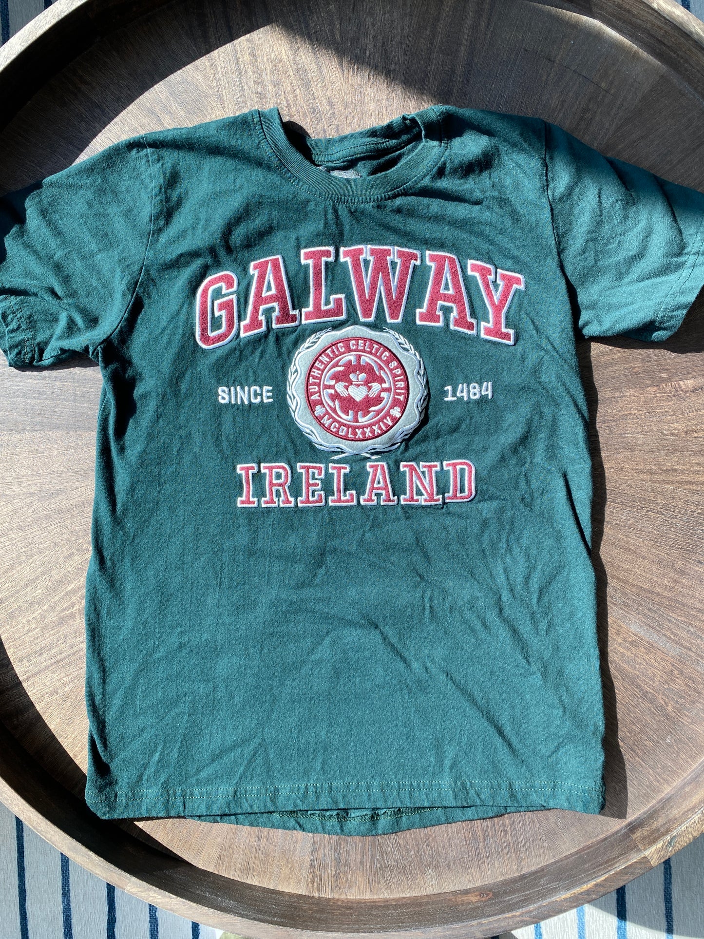 Galway Ireland Embroidered Shirt (M)