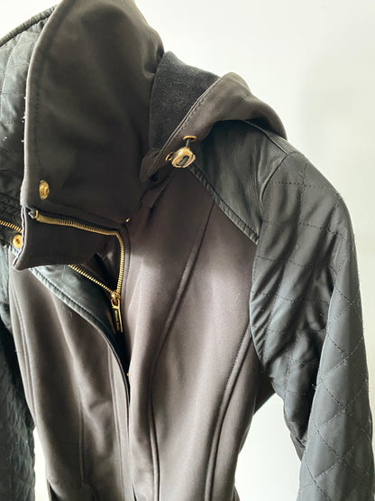 Michael Kors Hooded Jacket with Belt (XS)