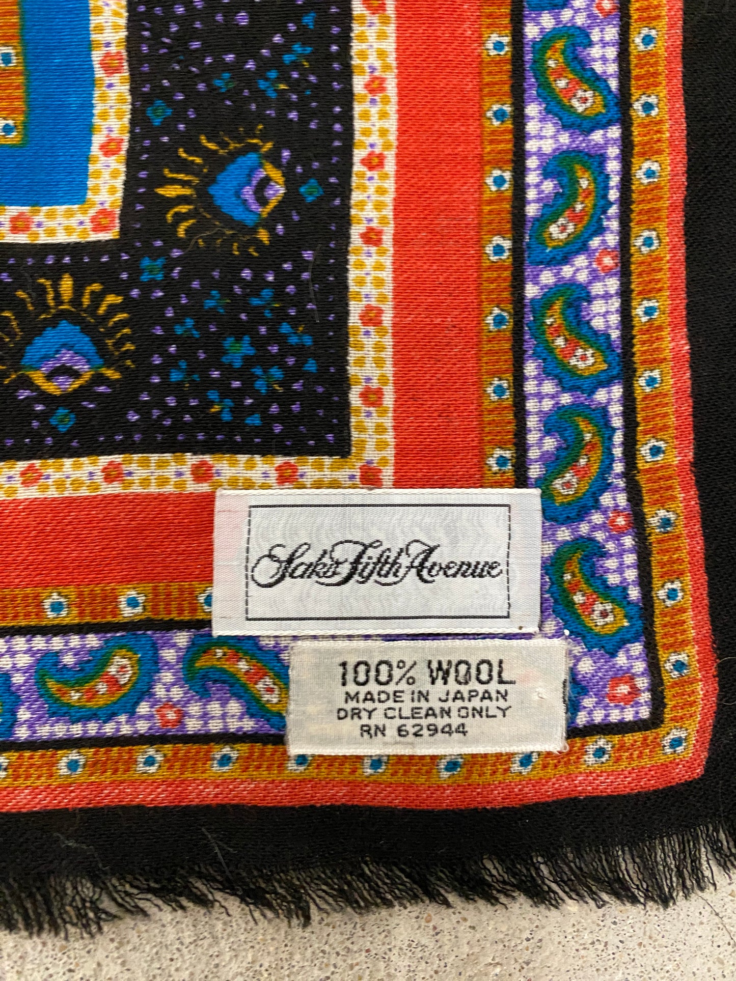 Saks Fifth Avenue 100% Wool Scarf